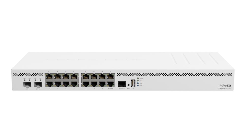 Mikrotik NET ROUTER 1000M 16PORT/, CCR2004-16G-2S+