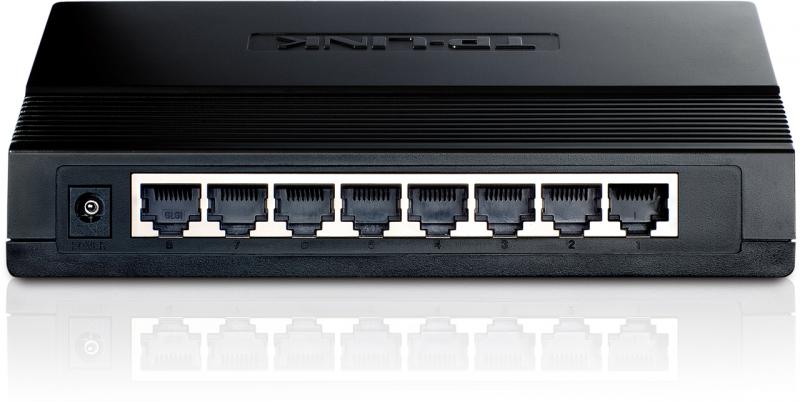 TP-LINK Switch, 8 port, 10/100/1000 Mbps, TL-SG1008D - imagine 2