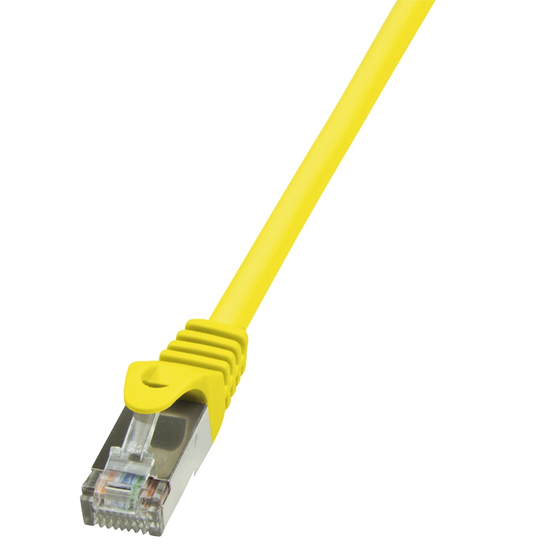 Logilink PATCH CORD FTP Cat5e, cupru-aluminiu, 2 m, galben, AWG26, ecranat, CP1057S
