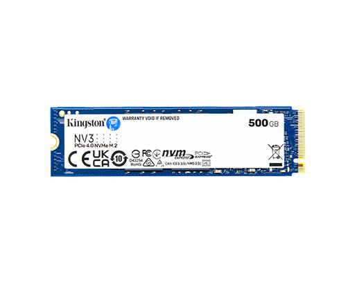 KINGSTON SSD intern NV3, 500 GB, PCI Express 4.0 x4, NVMe, M.2, SNV3S/500G