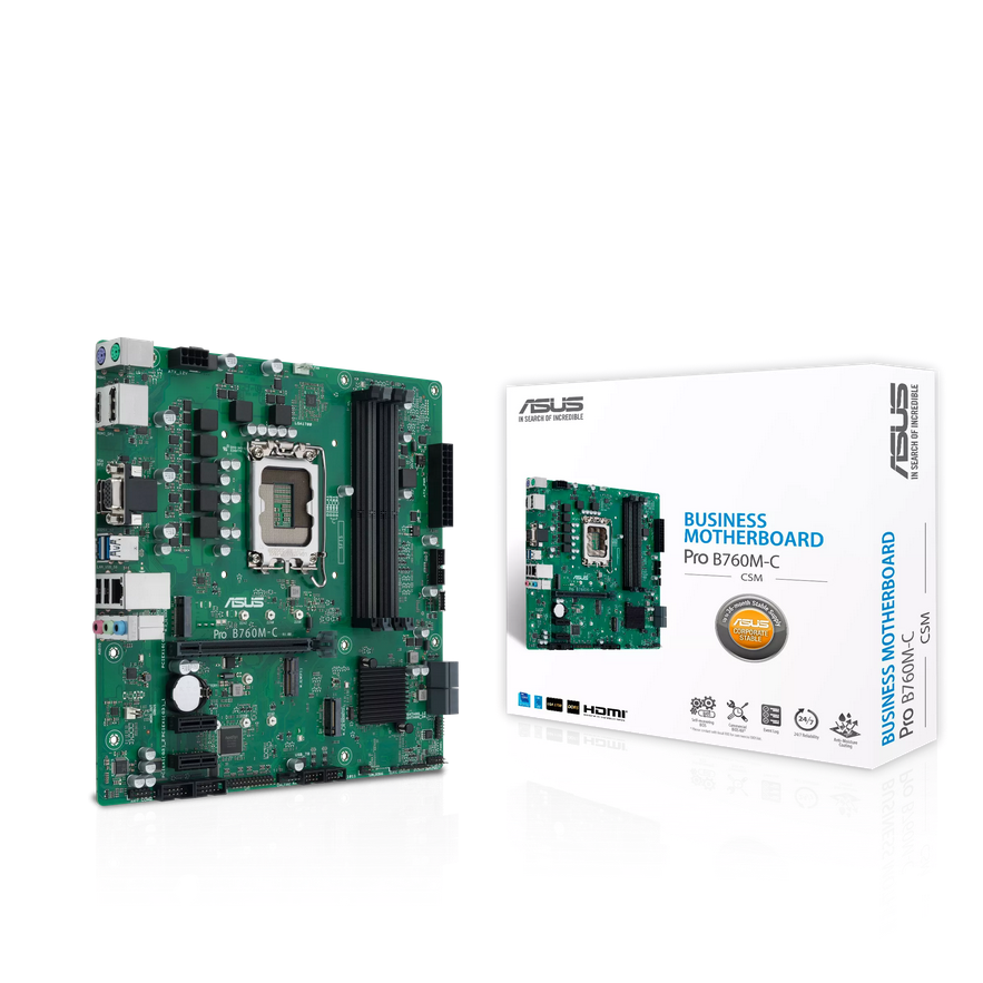 Asus MB DDR5 LGA1700, PRO B760M-C-CSM