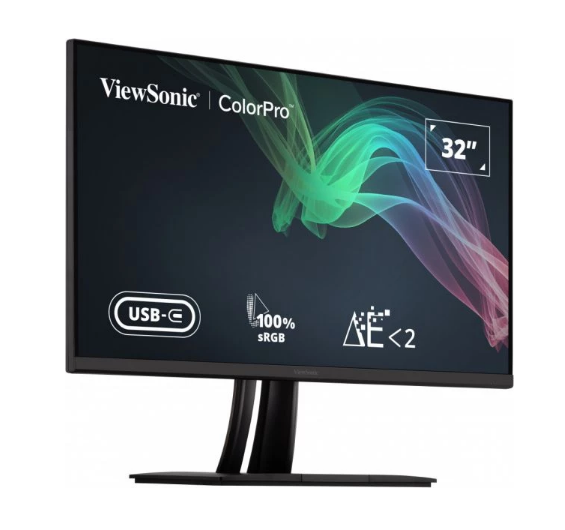 ViewSonic MONITOR LCD 32" IPS 4K/BLACK, VP3256-4K - imagine 2