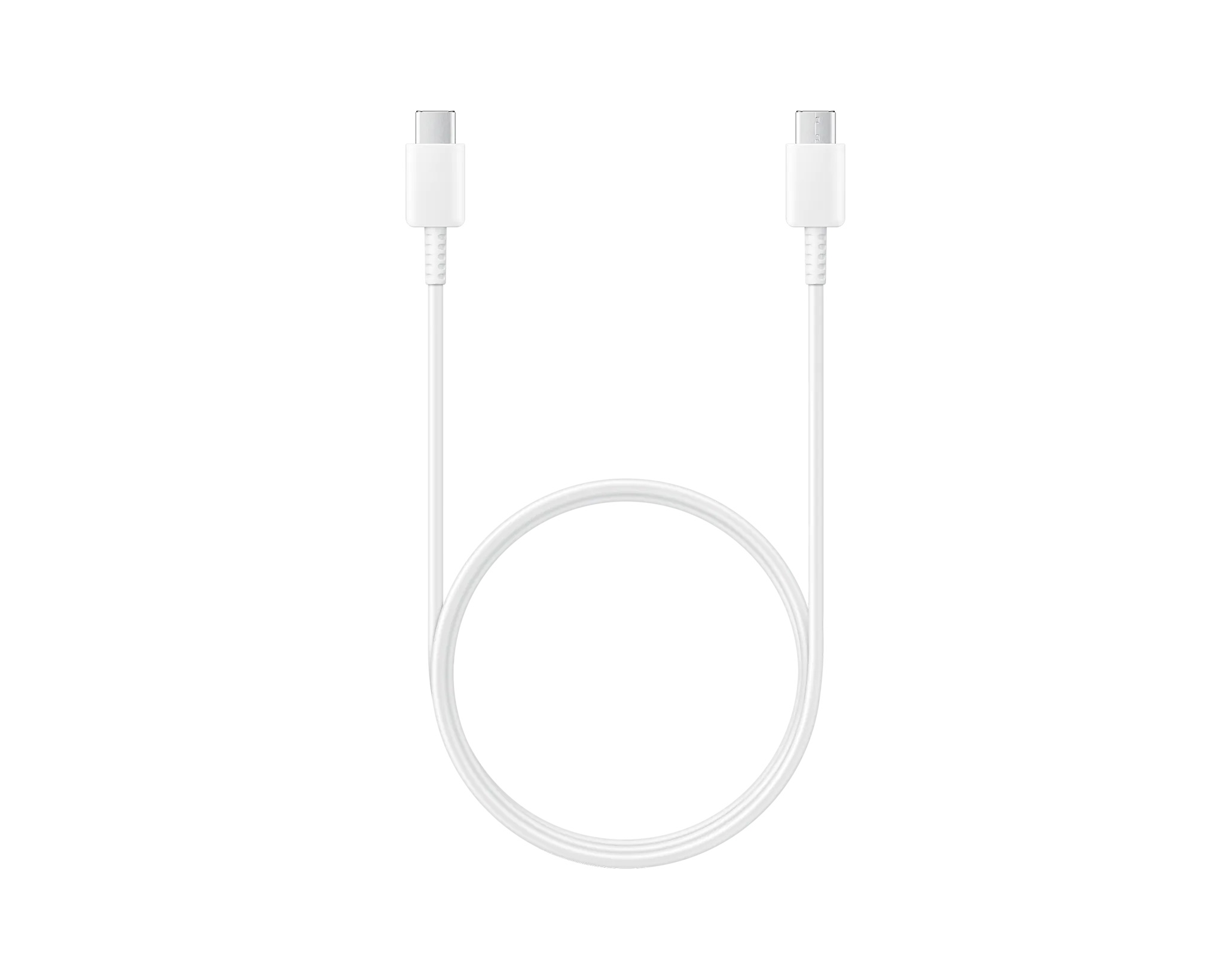 Samsung CABLU alimentare smartphone, USB Type-C (T) la USB Type-C (T), cauciuc, EP-DA705BWEGWW