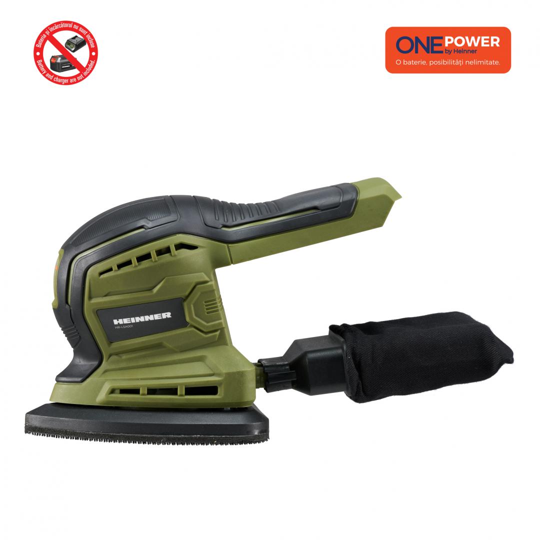 HEINNER ONE POWER by SLEFUITOR 18V 1200 OPM (FARA BATERIE SI INCARCATOR), HR-LSA001 - imagine 2