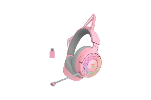 Razer Casti Kraken Kitty V3 Pro, roz, RZ04-05170200-R3M1 - imagine 4