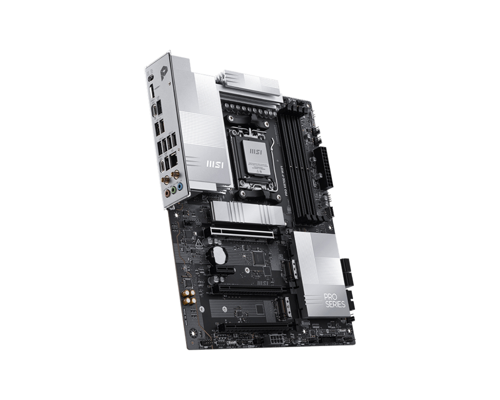 MSI Placa de baza, AM5, DDR5, BT, ATX, Negru 911-7E70-002, PRO X870E-P WIFI - imagine 3