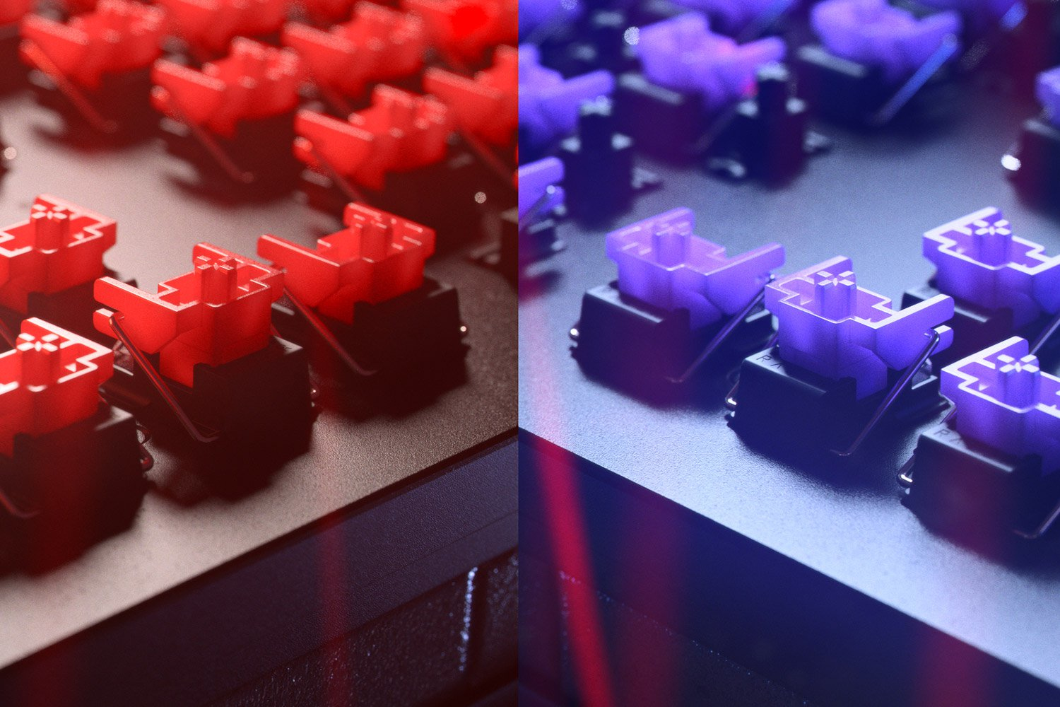 Razer Tastatura Huntsman V2 Gaming Purple Switch - DE Layout Black, RZ03-03931000-R3G1 - imagine 6