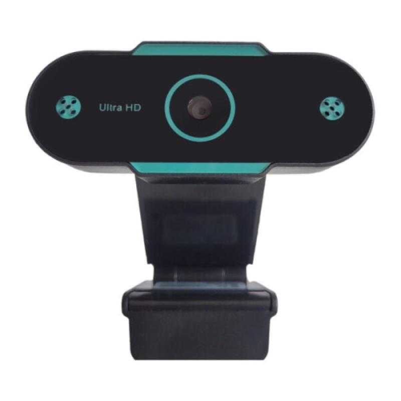 SPACER Camera Web, rezolutie video 4K, USB 2.0, Negru, SPWB-CAM4K-02