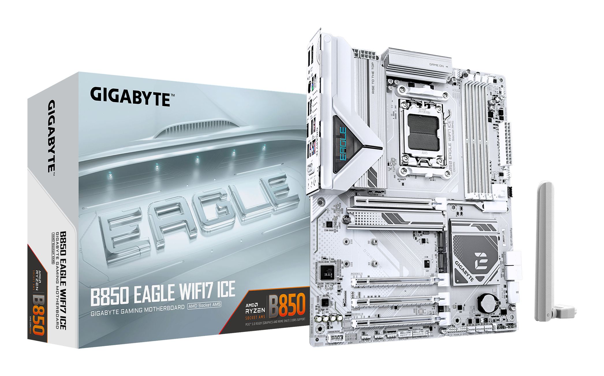 Gigabyte MB B850 ELITE WIFI7 ICE, B850 EAGLE WF7 ICE