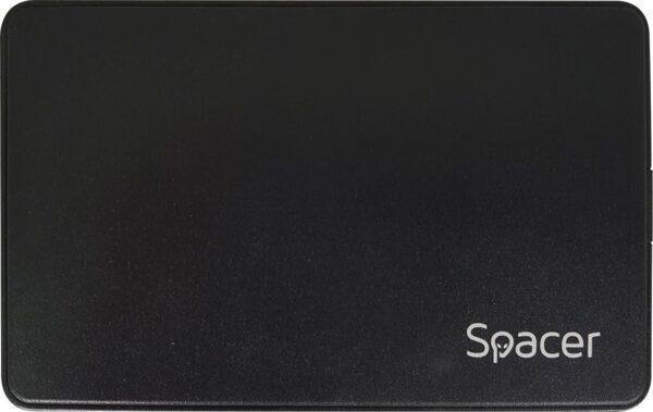 SPACER Rack ext. HDD/SSD 2.5" USB 3.0 negru, SPR-25612