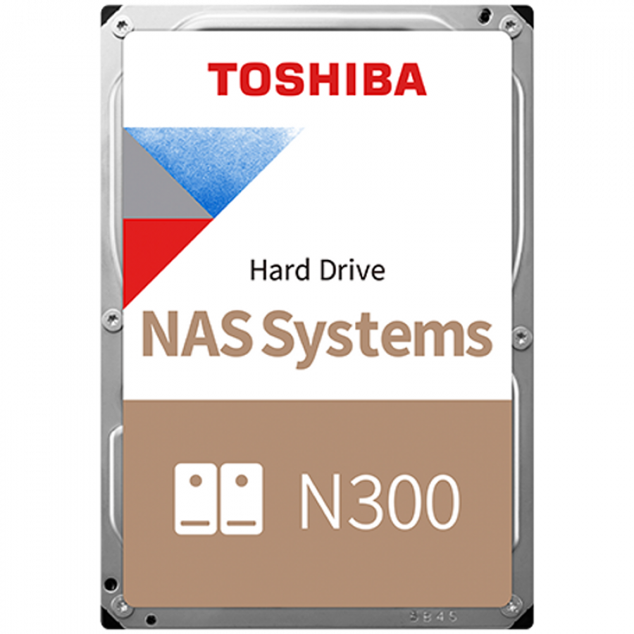 Toshiba HDD 6TB, N300, 7.200 rpm, buffer 256 MB, pt NAS, HDWG460UZSVA