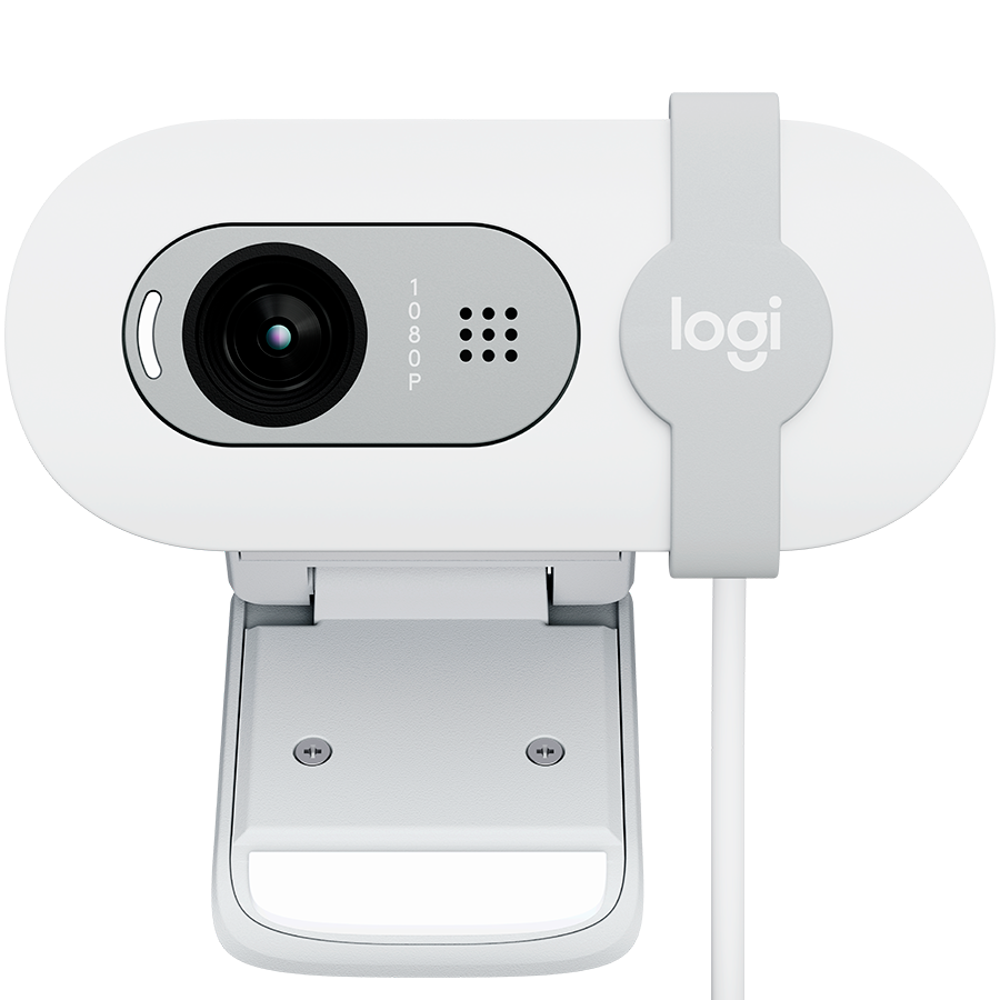 Logitech WEBCAM - Brio 100 Full HD Webcam - OFF-WHITE - USB - N/A - EMEA28-935 - WEBCAM, 960-001617