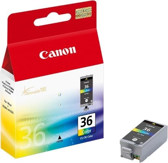Canon Cartus Cerneala Original Color, CLI-36 pentru Pixma IP100|Mini 260, BS1511B001AA