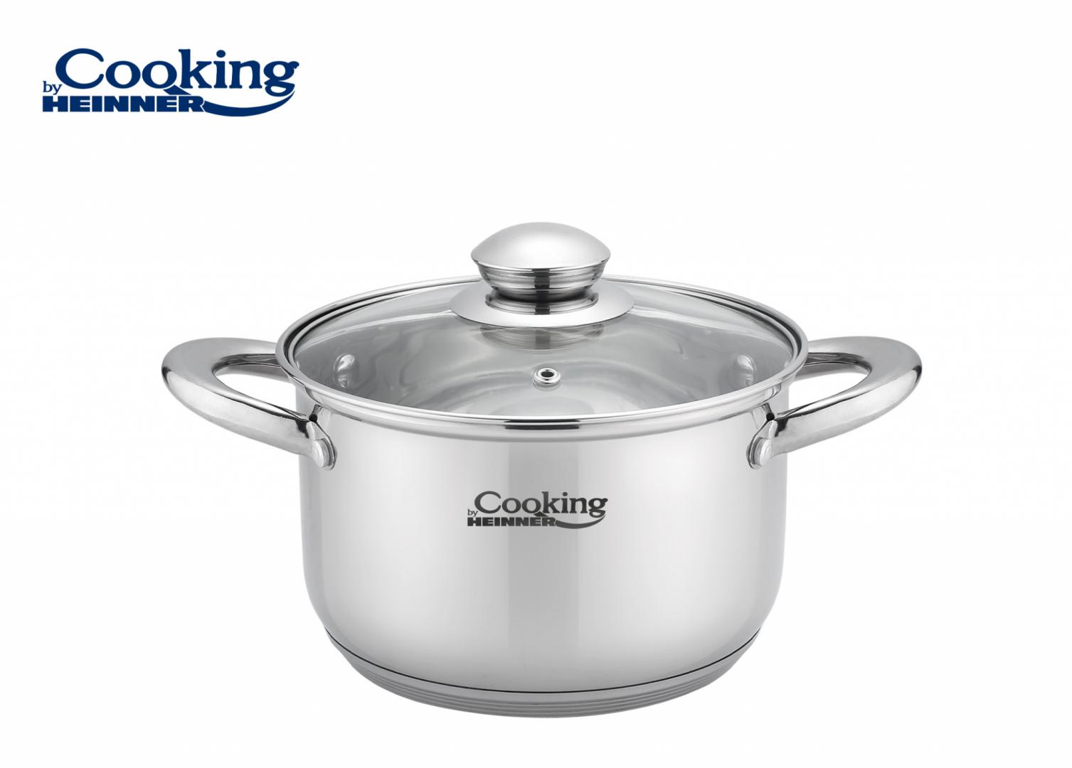 HEINNER SET GATIT DIN INOX 8 PIESE, VICTORIA, COOKING BY, HR-MSF-8PSC - imagine 4