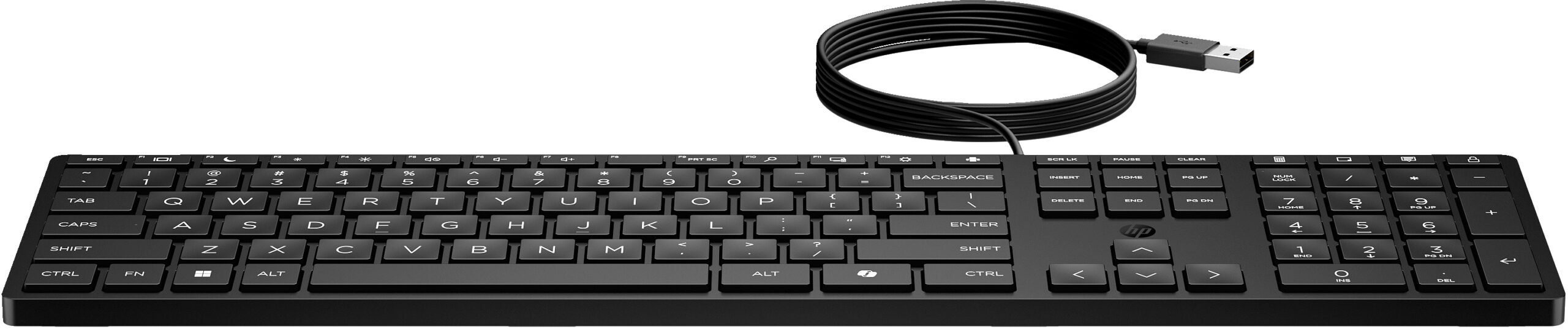 HP 320K Wired Keyboard, 9SR37UT