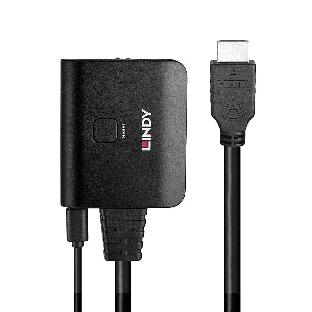 LINDY Cablu 2 porturi HDMI 4K60, latime de banda suportata 18Gbps, Chipset: GSV2006, LY-38356 - imagine 2