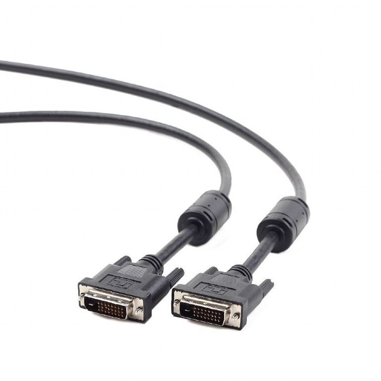 Gembird CABLU video, DVI-D DL (T) la DVI-D DL (T), 3m, negru, CC-DVI2-BK-10