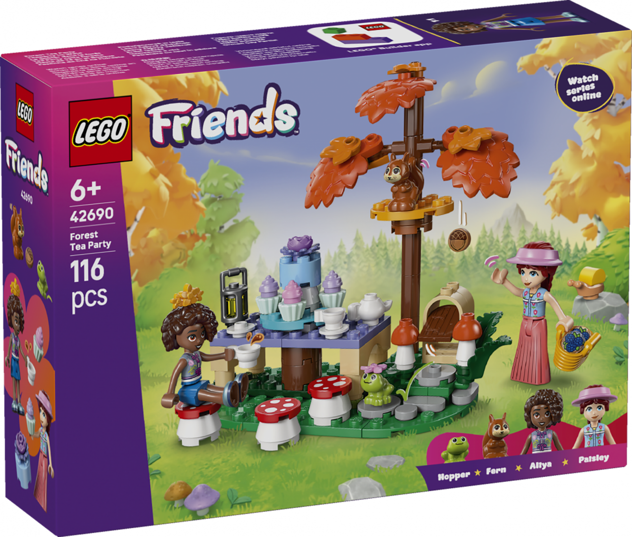 LEGO PETRECERE CU CEAI IN PADURE, LEGO42690 - imagine 3