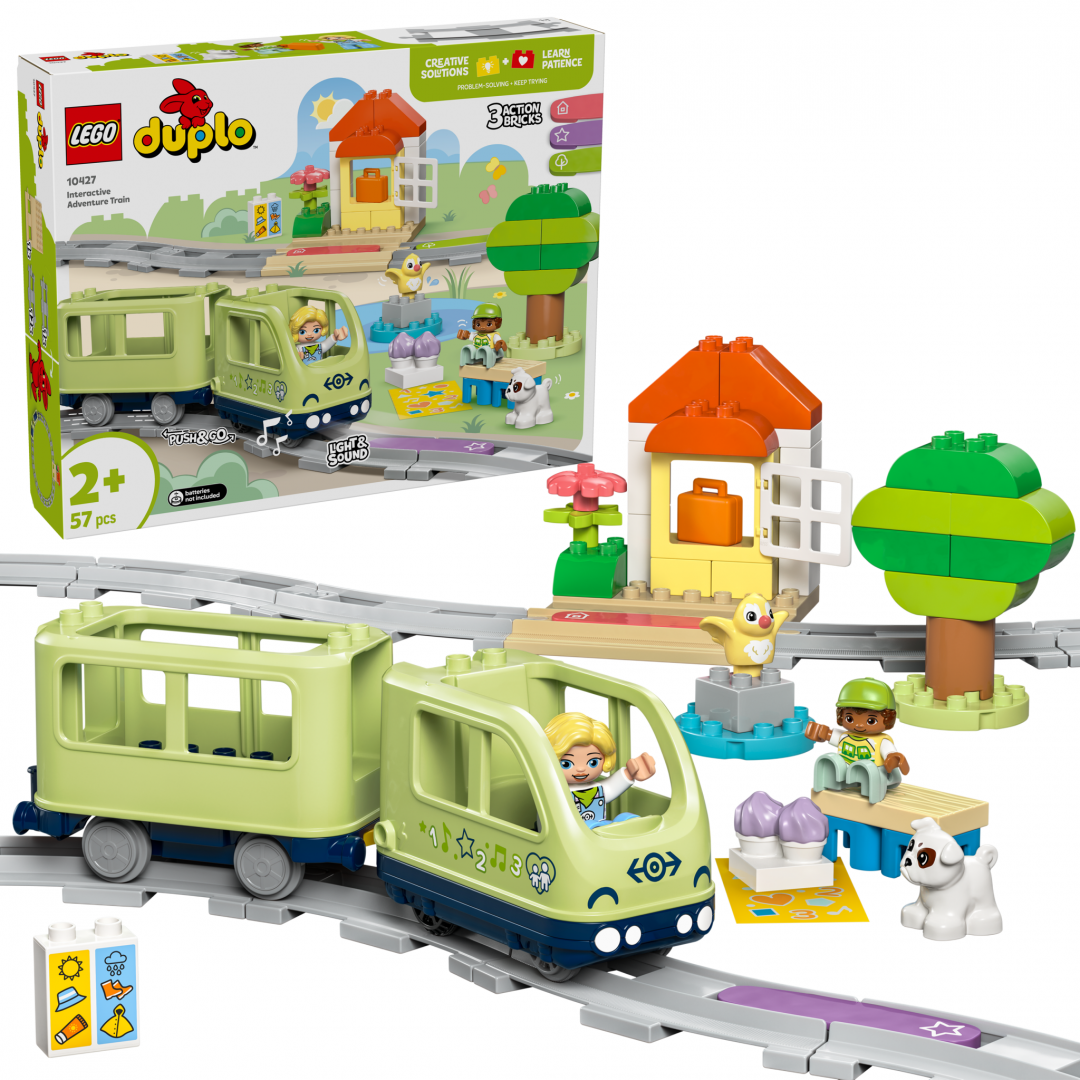 LEGO TREN DE AVENTURA INTERACTIV, LEGO10427