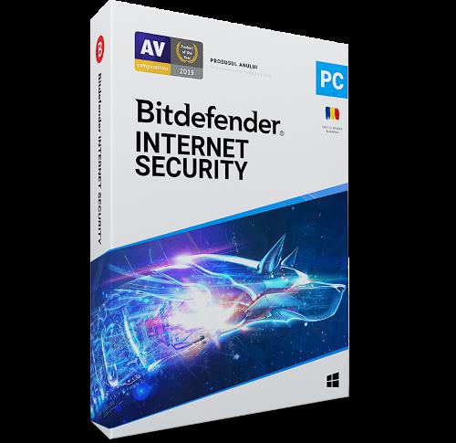 Bitdefender LICENTA Internet Security, 3 utilizatori, 1 an pt. PC, retail, IS03ZZCSN1203BEN