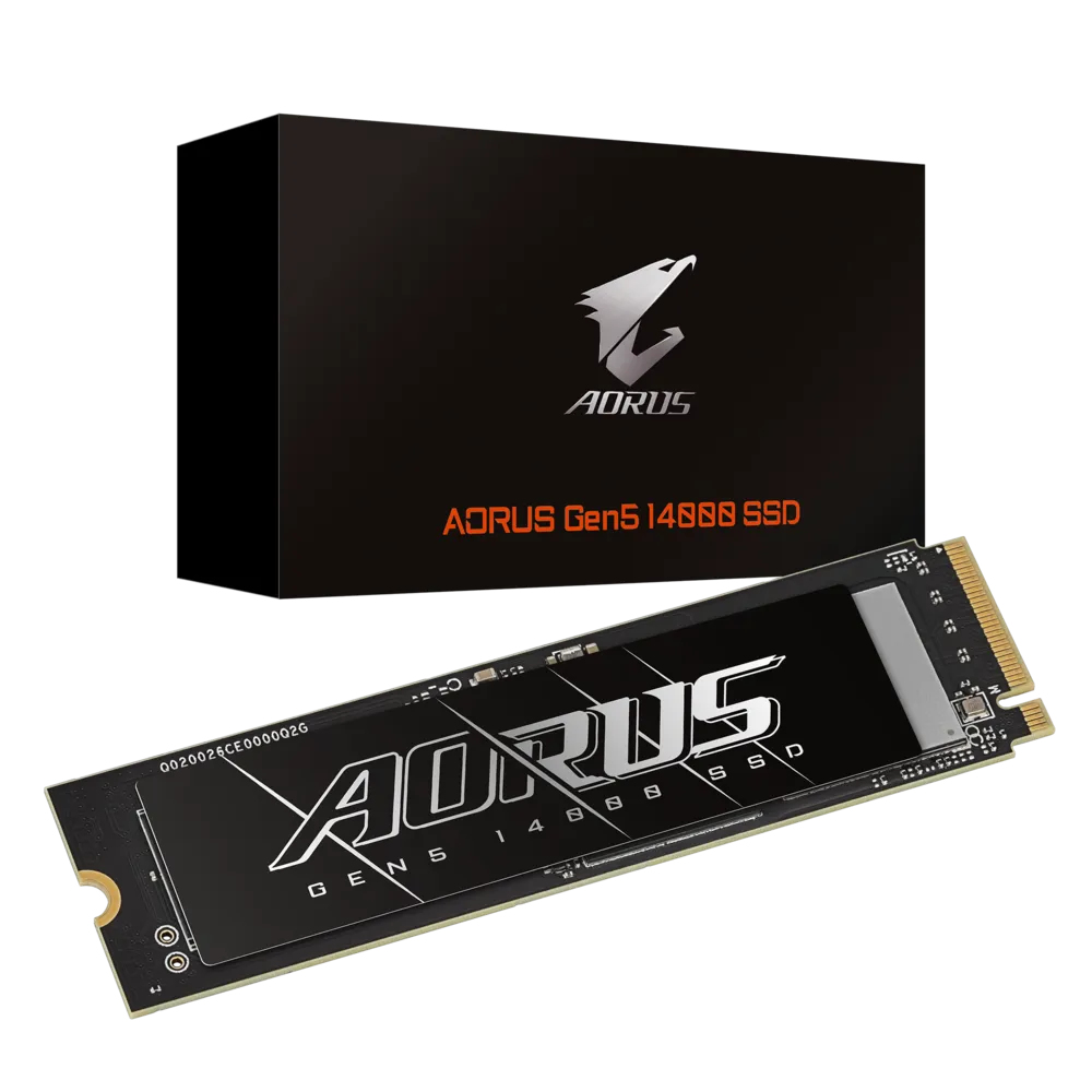 Gigabyte SSD AORUS GEN5 14000 2TB M.2 PCI-E NVMe, AG514K2TB - imagine 6