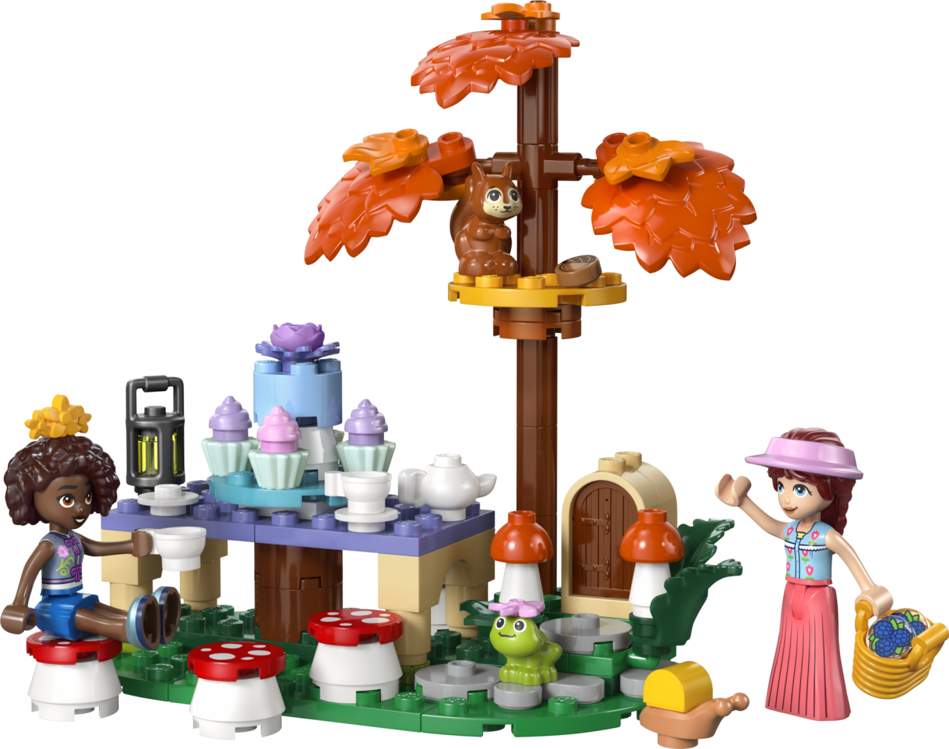 LEGO PETRECERE CU CEAI IN PADURE, LEGO42690 - imagine 4