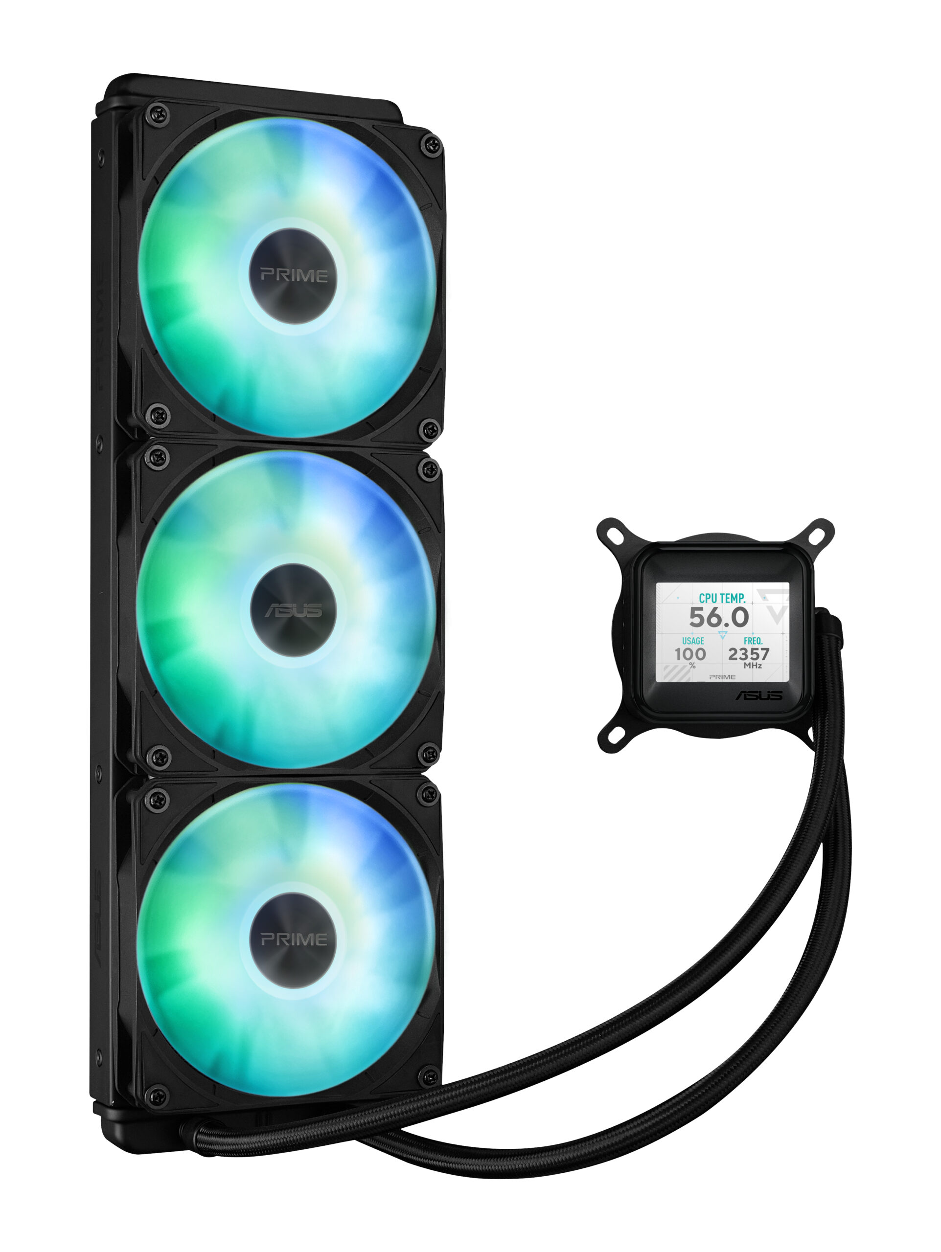Asus CPU COOLER PRIME LC 360 LCD ARGB, PRIME LC 360 ARGB LCD