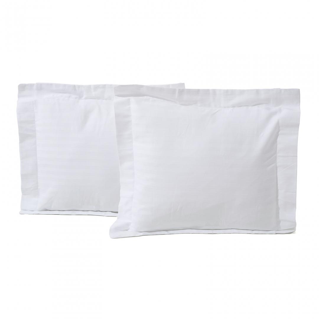 HEINNER SET 2 FETE PERNA BUMBAC DAMASC, 70X70 CM, HRPL-2PLW70/70