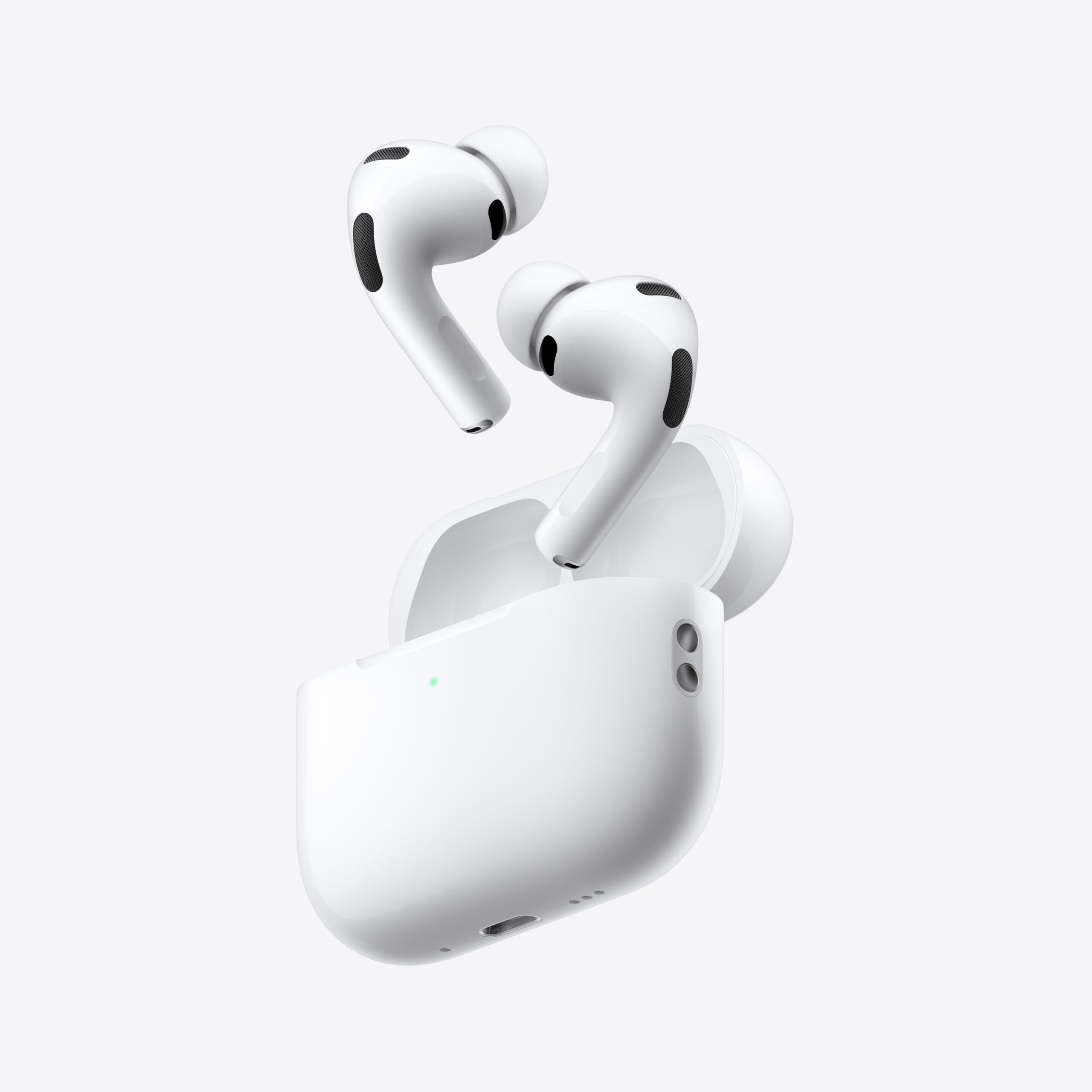 Apple AirPods Pro (3.Gen.), Autonomie 8 ore, Bluetooth 5,3, Alb, MFHP4 - imagine 2