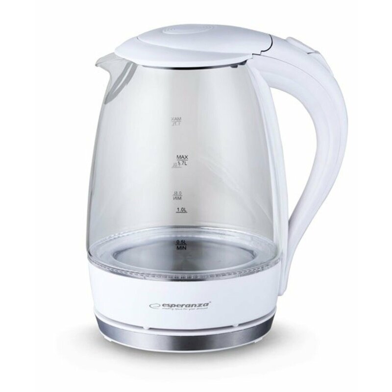 Esperanza Fierbator electric Salto Angel 2200W 1.7l Alb, EKK011W