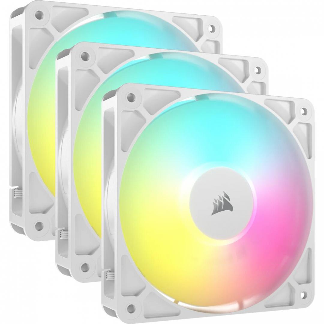 Corsair Ventilatoare RS120 ARGB WHITE, CO-9050185-WW