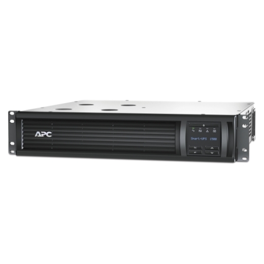 APC UPS, Line int., Rack, 1000 W, AVR, Schuko x 4, LED, back-up 21 - 30 min., SMT1500RMI2UNC