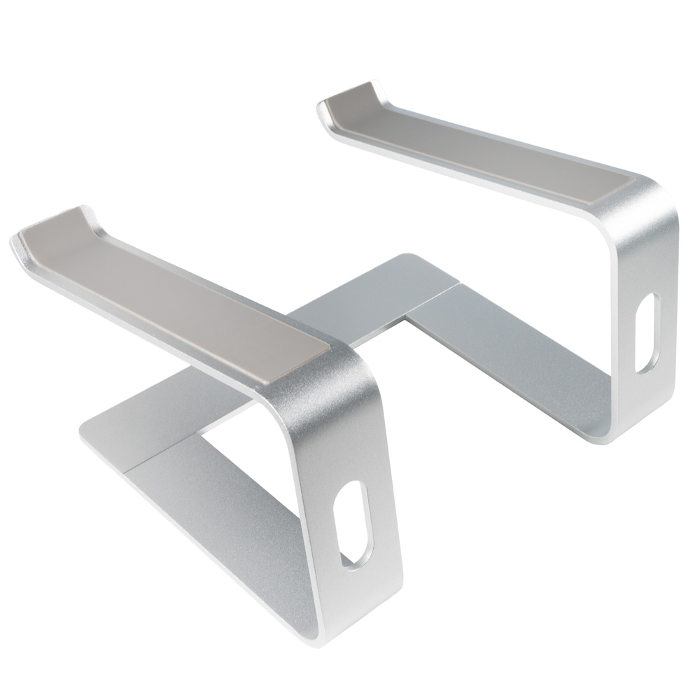 SPACER Stand Notebook 15.6", aluminiu, demontabil, inalta laptopul la 150mm, SPNS-FIXED - imagine 3