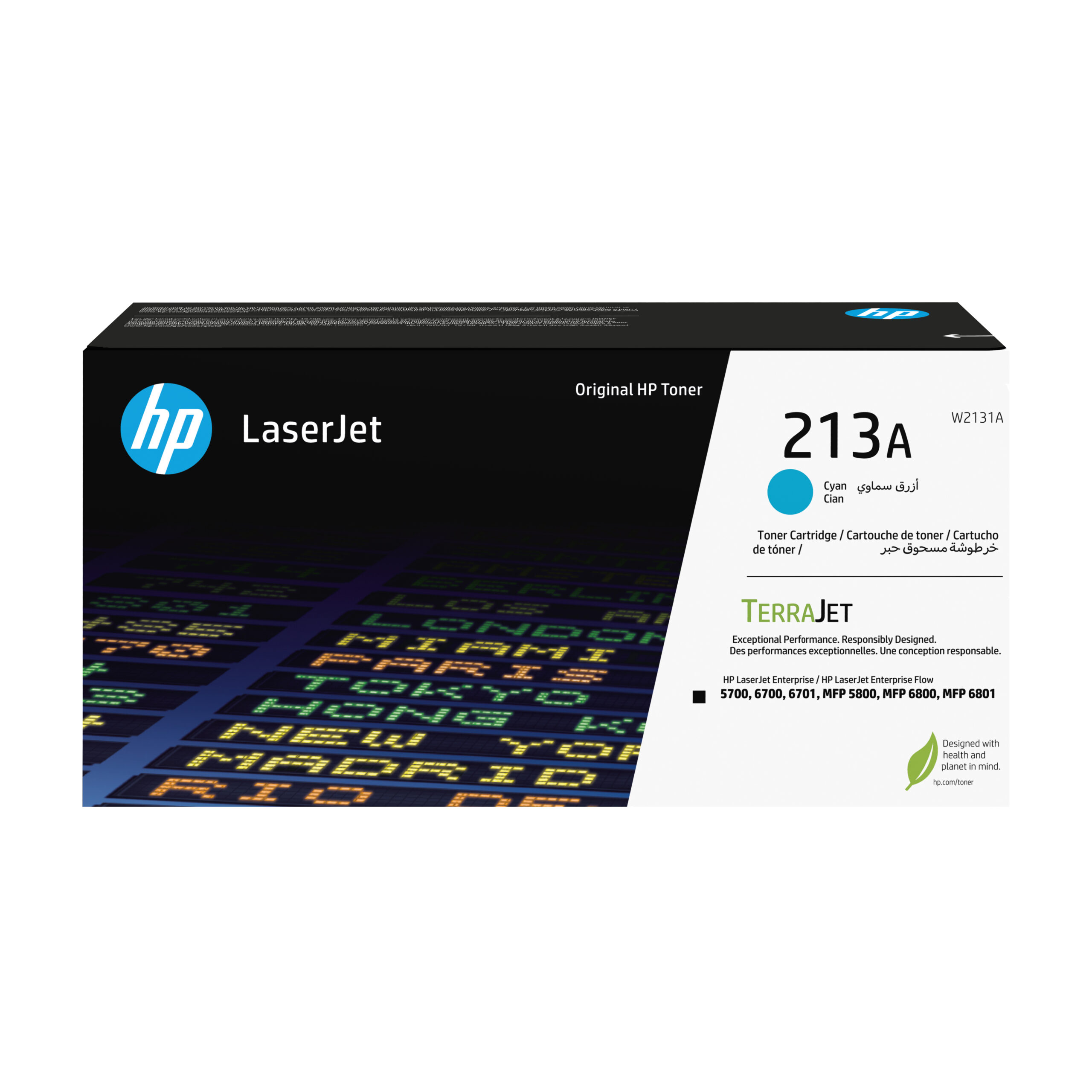 HP Toner Original Cyan, nr.213A pentru Color LJ 5700|5800|6700|6800, 3K, W2131A