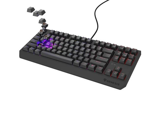 GENESIS Tastatura Mecanica Gaming Thor 230 TKL, RGB, USB, negru, NKG-2079 - imagine 6