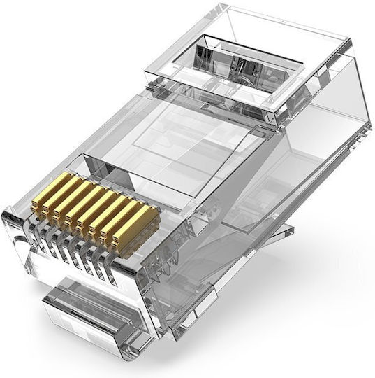 Vention Mufe RJ45 UTP, Cat. 6a, 50 buc per punga, AWG 23-26, diam. fir 1.5mm conectori, IDGR0-50