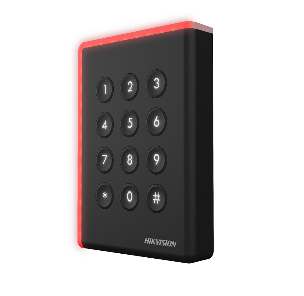 Hikvision CITITOR CARD CU TASTATURA RS-485, DS-K1108AMK