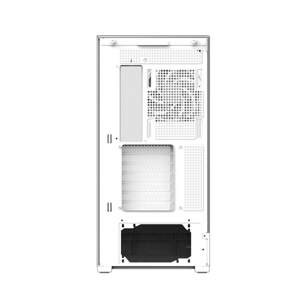 Zalman CARCASA P40 Prism Plus, middle tower, gaming, fara sursa, suporta 9xfan, P40 Prism Plus White - imagine 8