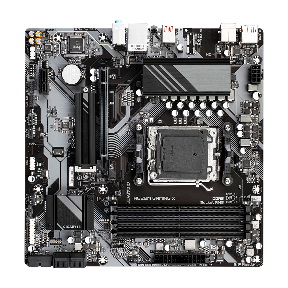Gigabyte Placa de baza, A620M GAMING X - imagine 5