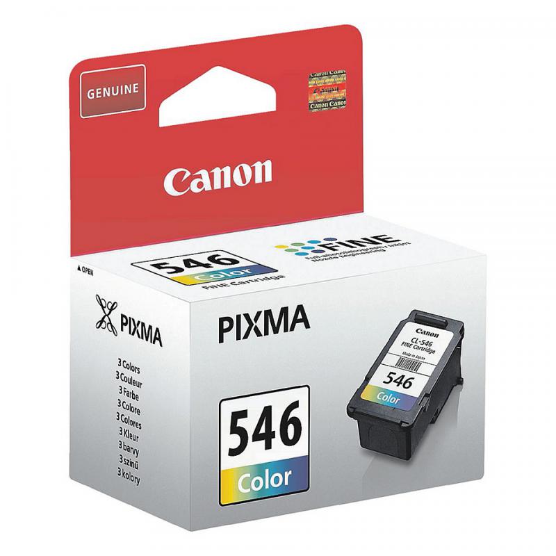 CANON Cartus CL-546, Cyan, Magenta, Yellow, BS8289B001AA