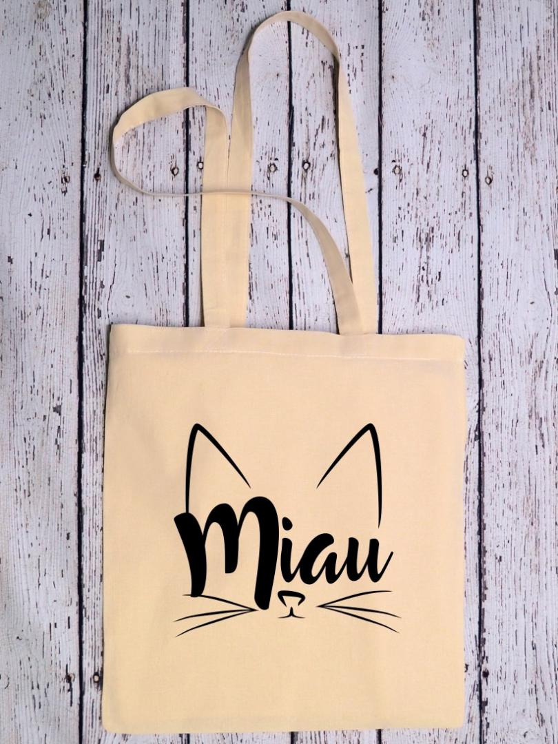 HEINNER Sacosa cumparaturi bumbac cu print, HR-SHPBAG38