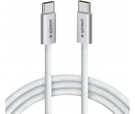 Anker Cablu alimentare si date Zolo, 1m, USB Type-C (T) la USB Type-C (T), 240W, invelis, A8060H21