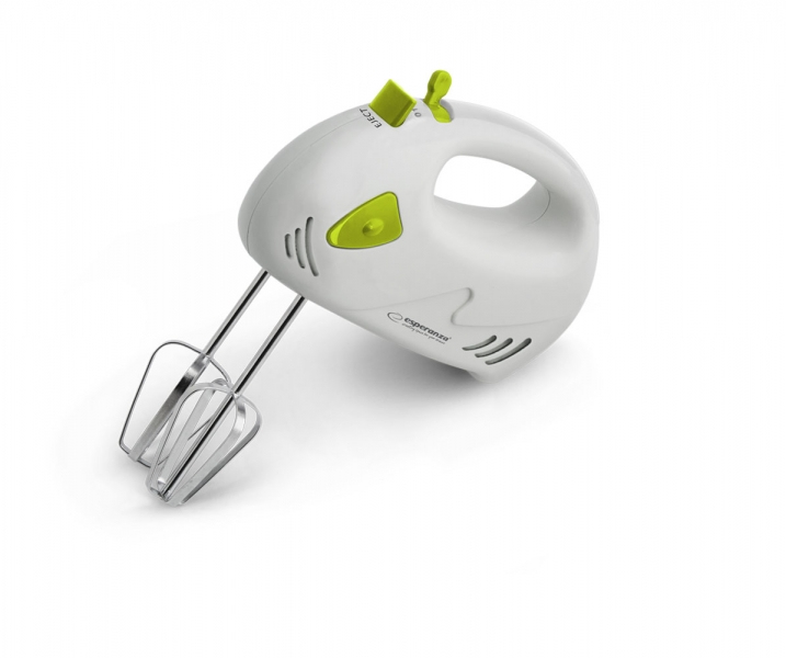 Esperanza Mixer de mana Muffin 150W Alb/Verde, EKM007G