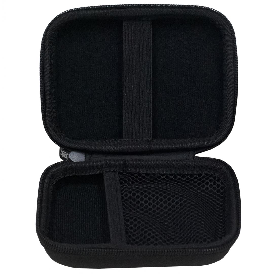 SPACER HUSA HDD, buzunar intern plasa, compatibilitate HDD 2.5", negru, SPHD-001