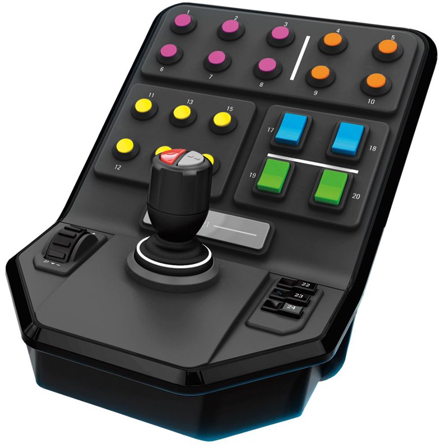 Logitech Saitek Farm Sim Vehicle Side Panel - USB - WW - FARM VEHICLE SIDE PANEL, 945-000014