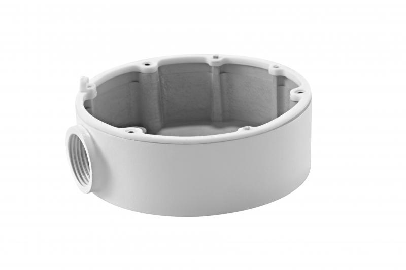 HIKVISION Junction box compatibil cu DS-2CD2112-(I), DS-2CD2132-(I), aluminiu, DS-1280ZJ-DM18