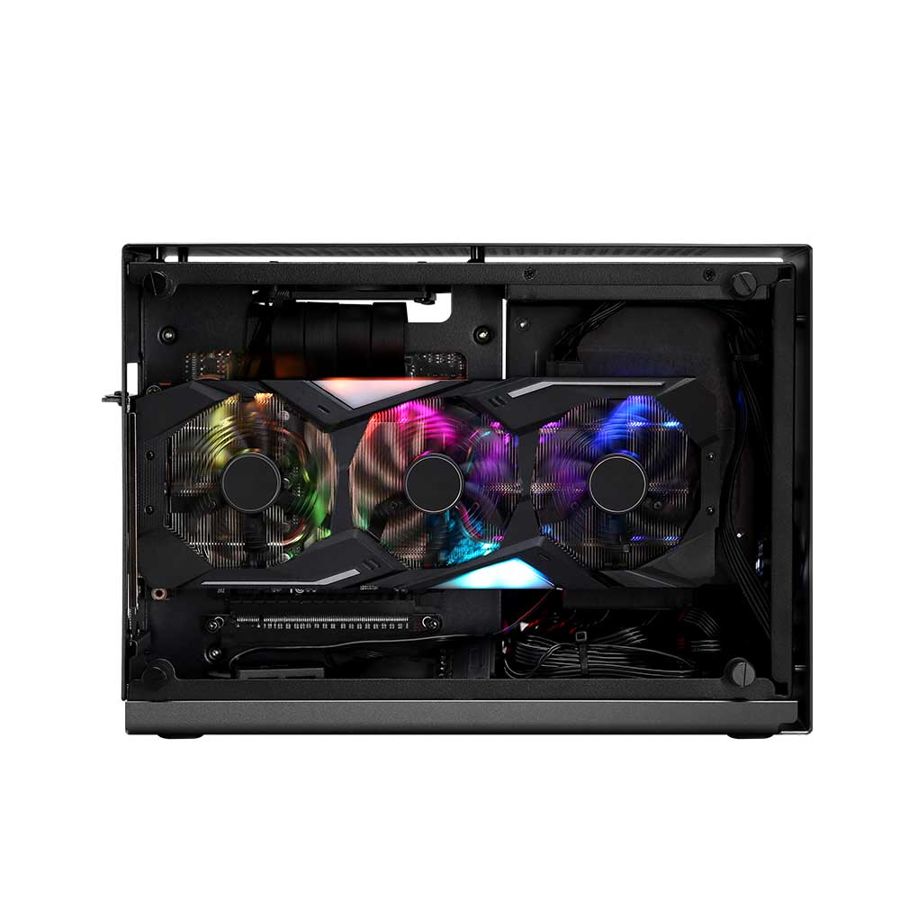 Zalman CARCASA M2 mini, mini tower, gaming compatibil sursa SFX, SFX-L, suporta, M2 mini (Silver) - imagine 4