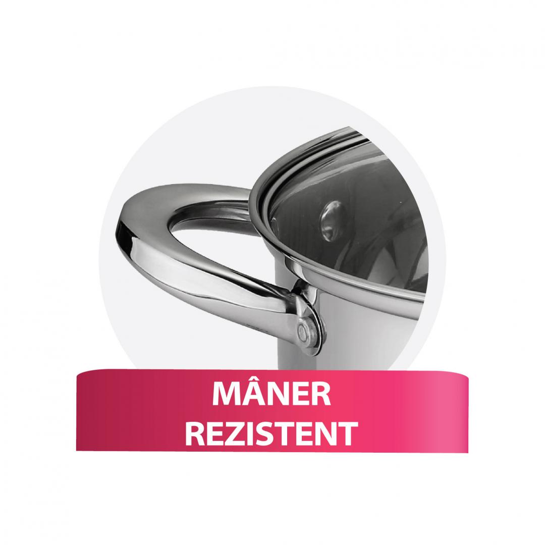 HEINNER SET GATIT DIN INOX 8 PIESE, VICTORIA, COOKING BY, HR-MSF-8PSC - imagine 7