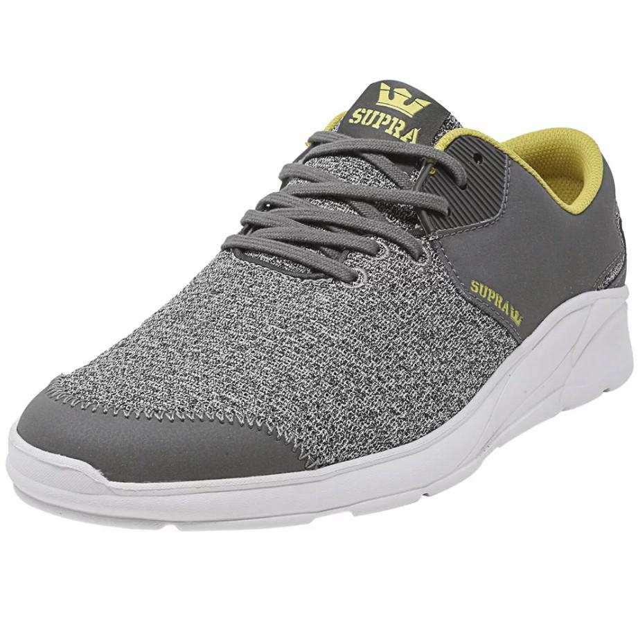 PEGAS INCALTAMINTE SUPRA NOIZ GREY HEATHER/CHARCOAL/WHITE, 44, S56014-44