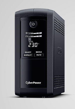 Cyber Power UPS Line Int. cu sin. simulata, cu management, Tower, LCD, 700VA/390W, AVR, VP700EILCD